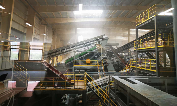  500t/d装修垃圾资源化自动化分选系统