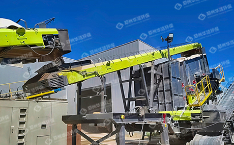 装修装潢垃圾分拣设备实现了资源的高效回收与再利用