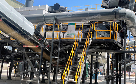 分拣设备凭借其先进的技术工艺为装修垃圾处理注入新活力