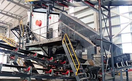 磁选机堪称装修垃圾处理中的 “吸铁石英雄”